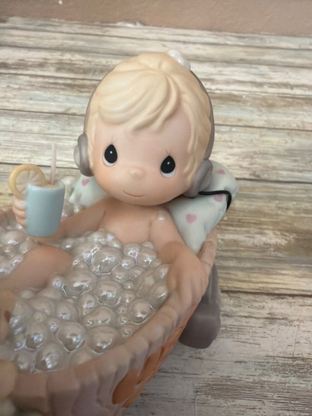 2002 Precious Moments Club Exclusive "Bubble Your Troubles Away" 101730 -No Box - Picture 8 of 14
